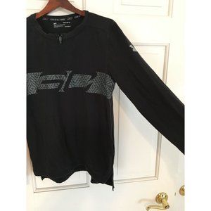 Under Armour Heatgear Top Black Youth Large